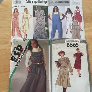Simplicity and Butterick Sewing Patterns Collection